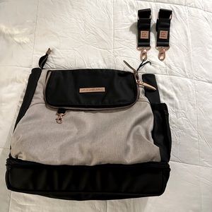 Petunia Pickle Bottom Diaper Bag with stroller straps